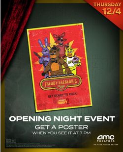 Five Nights at Freddy’s 2 Limited Edition Poster
