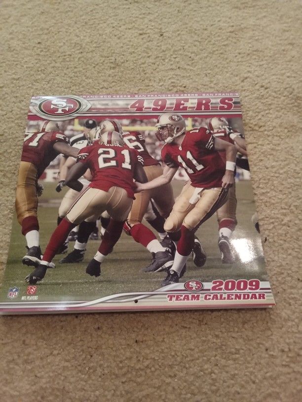 49ers Souvenir calendar