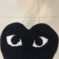 LUXRUG COMME DE GARÇONS BLACK RUG