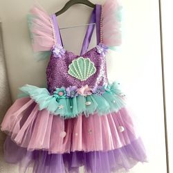 Customized Mermaid Dress – Used Once – Very Good Condition