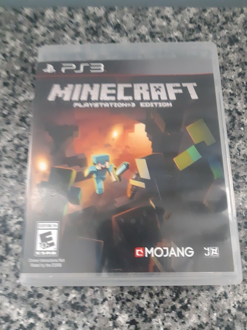 PlayStation 3 PS3 Minecraft