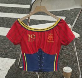 Spain off shoulder top (XL)