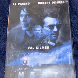Heat On DVD (Al Pacino, Val Kilmer, Robert De Niro) 