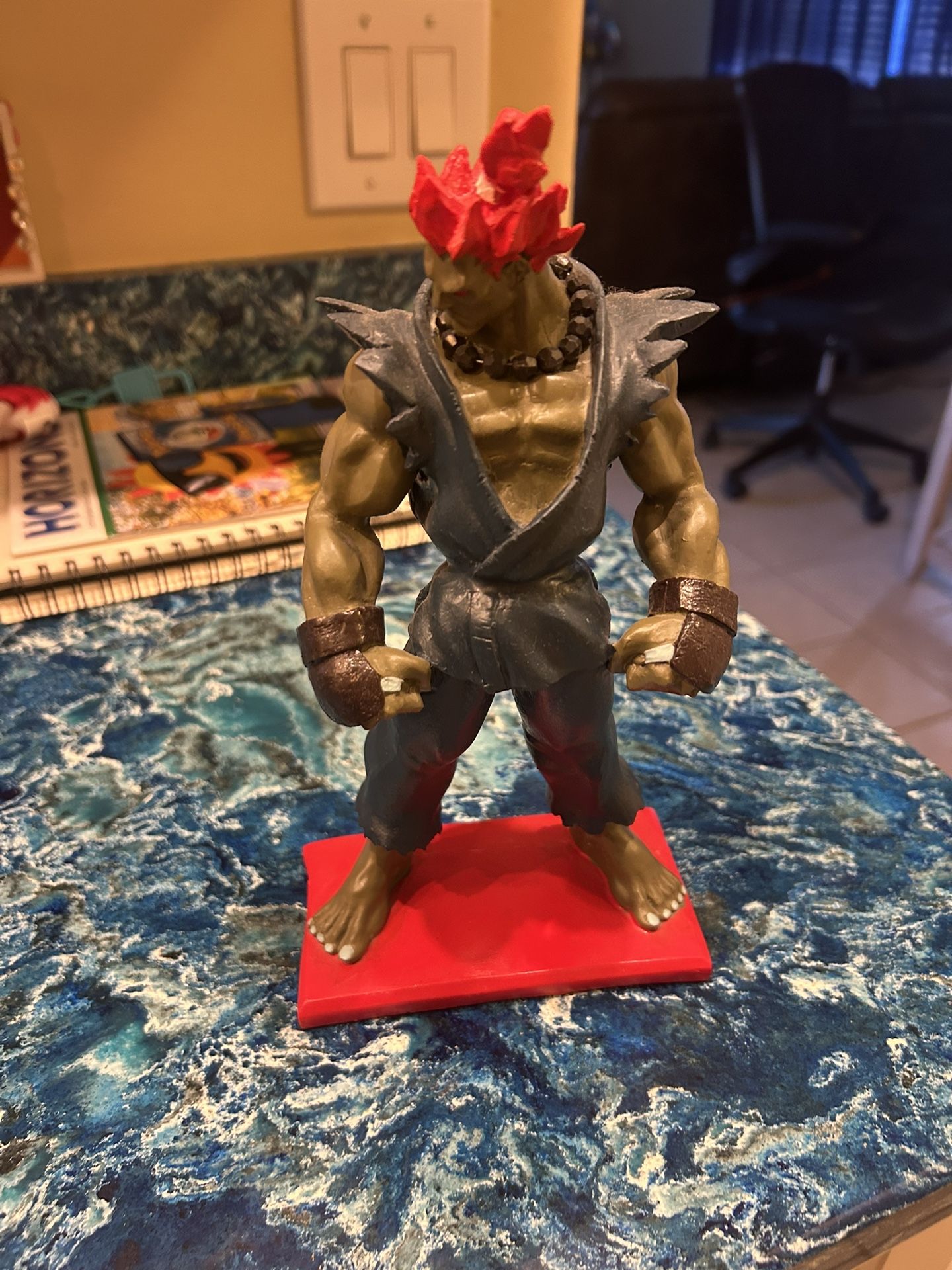 Akuma Street Fighter Statue