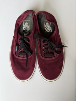 Vans Maroon Women’s Size 6.5 – Like New