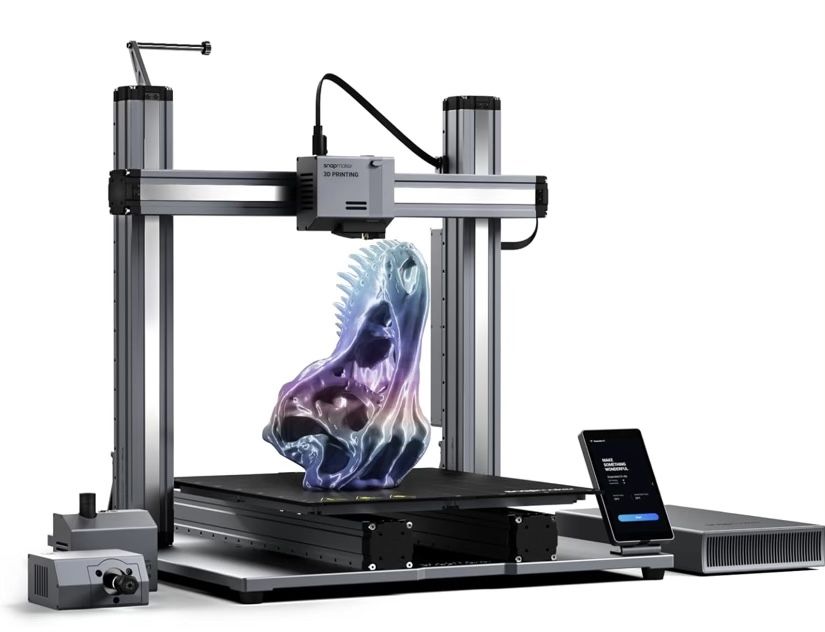 3 in 1 3D Printer with 3D Printing Laser Engraving CNC Carving