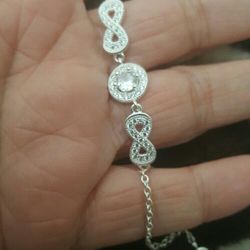 Real 925 sterling silver Bracelet