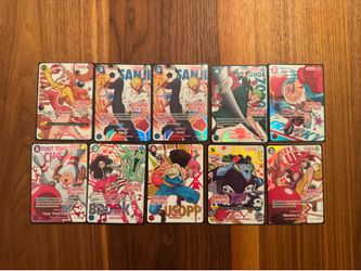 Round 1 One Piece Set of 10 Cards