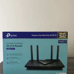 Dual Band WIFI6 router