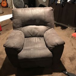 Gray Recliner