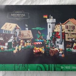 Lego Medieval Town Square