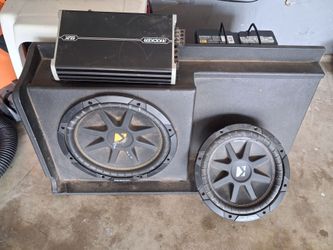 Speakers and amplifier