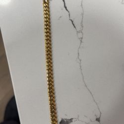 14K Miami Cuban Bracelet Solid
