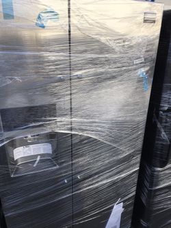 FRIGIDAIRE FRENCH DOORS 27 CUBIC FEET STAINLESS STEEL REFRIGERATOR