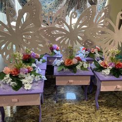 Butterfly Theme Centerpieces 