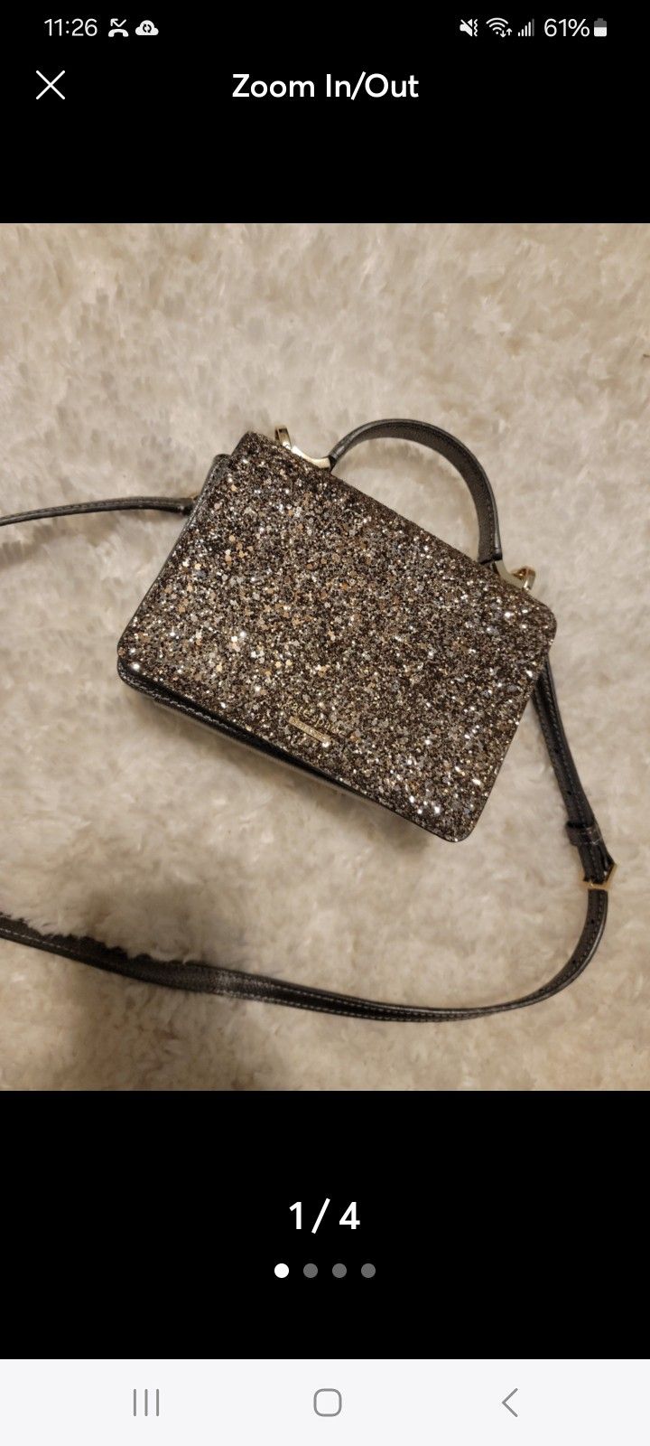 Kate Spade Glitter Handbag