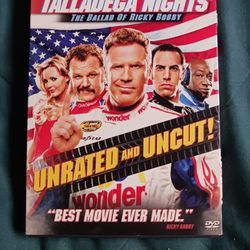 Talladega Nights DVD 