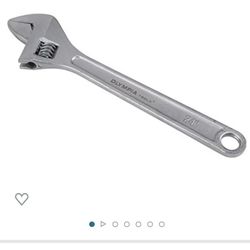 Olympia Tools Adjustable Wrench 01-024, 24 Inches, silver