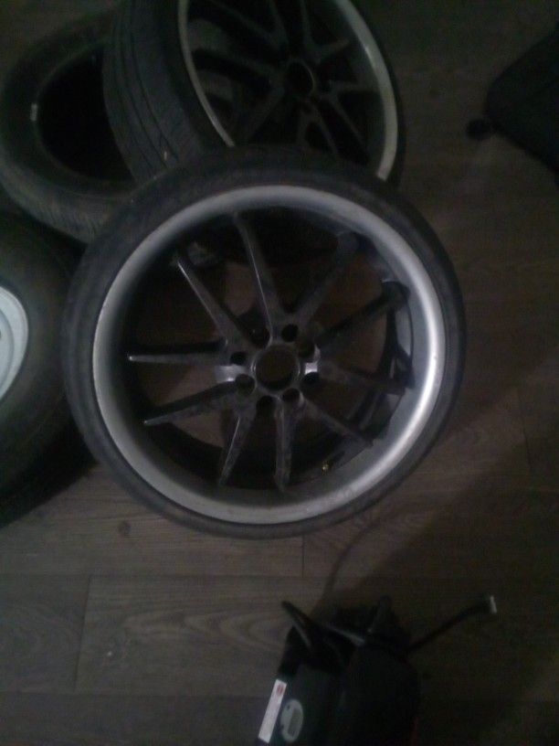 18in Rims Trade Sub+Amp