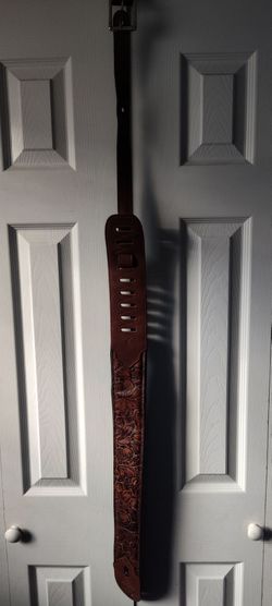 Leather Levi Guitar Strap