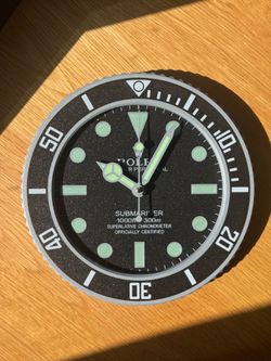 [New] Luminous Submariner-Style Wall Clock