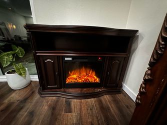 Electric Fireplace TV Stand Console