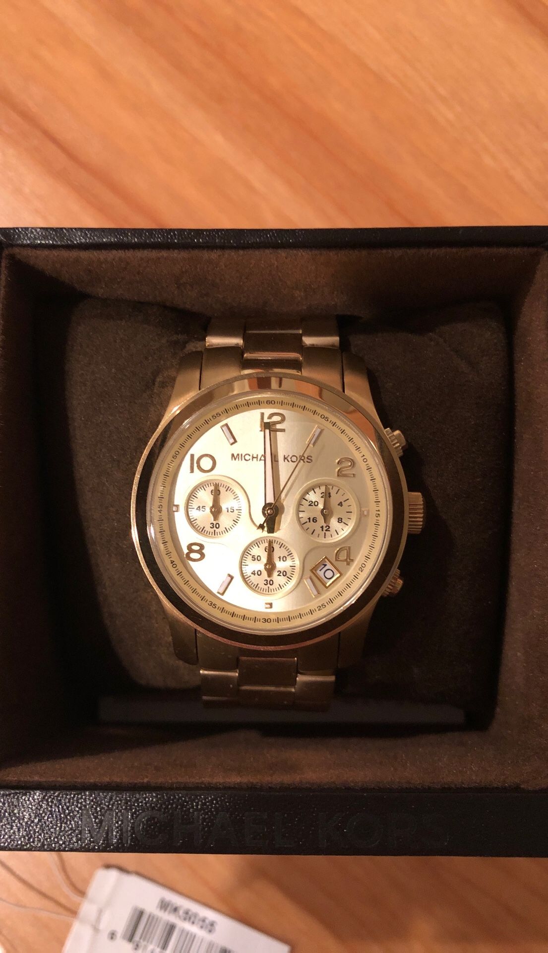 Michael Kors Gold Watch - Chronograph Style - Like New