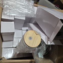 16oz Libby Glass Cans For Vinyl Or UVDTF