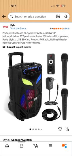 Portable Speaker With Stand