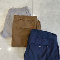 3 Men Jogger Pants Hurley Bullhead Dkny medium 