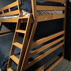 Solid Wood Bunk Bed