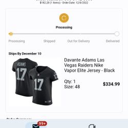Adams Elite Raiders Jersey 