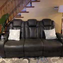 Fo Leather Couch