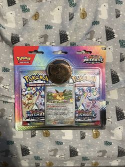 Pokemon Prismatic Evolution Eevee Blister Pack
