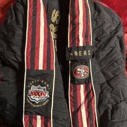 Like New With Tags 49ers Vintage Super Bowl Jacket 