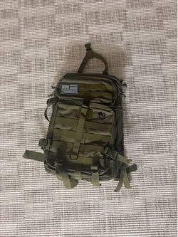 USCCA Green Camo 40L Tactical Military Bag