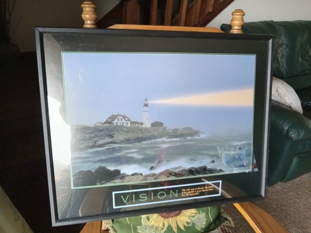 Cape Elizaheth Lighthouse in Maine 29" X 25"