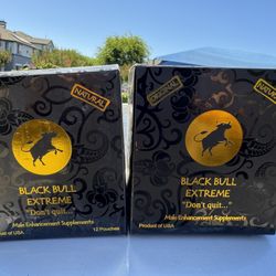  2 Negro Bull Extreme With Ginseng And Ginger With Honey To Strength The Stamina