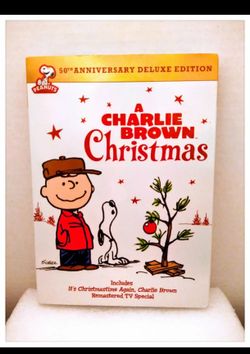 Peanuts 'A Charlie Brown Christmas '
50th Anniversary Deluxe DVD *NEW*