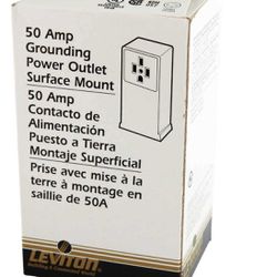 Leviton 50 Amp Grounding Power Outlet