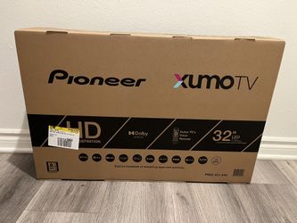 Pioneer - 32Class LED HD Smart Xumo TV, Smart Tv, Television, Flat Screen Tv, Computer Monitor