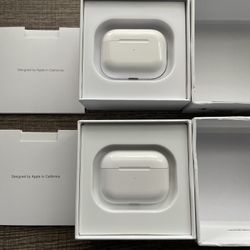 Two AirPod Pros 2nd Generation