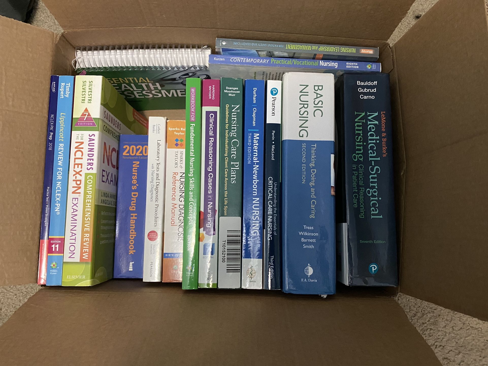 Nursing textbooks