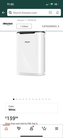 Okaysou AirMAX8L Air Purifier 