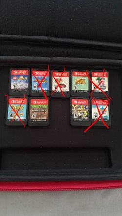 Switch games (read description)
