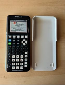 TI 84 Plus CE graphics calculator