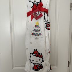 Hello Kitty Christmas Blanket UFT only 
