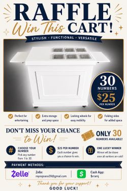 Snack cart raffle