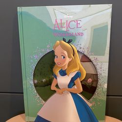 Disney Classics Alice In Wonder Land Book Hardcover 