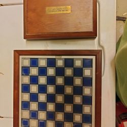 Vintage Civil Was Chess And Checkers Set